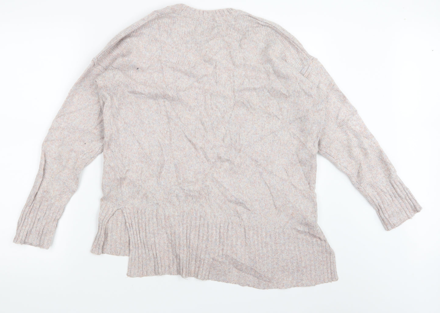 New Look Womens Pink  Knit Pullover Jumper Size S
