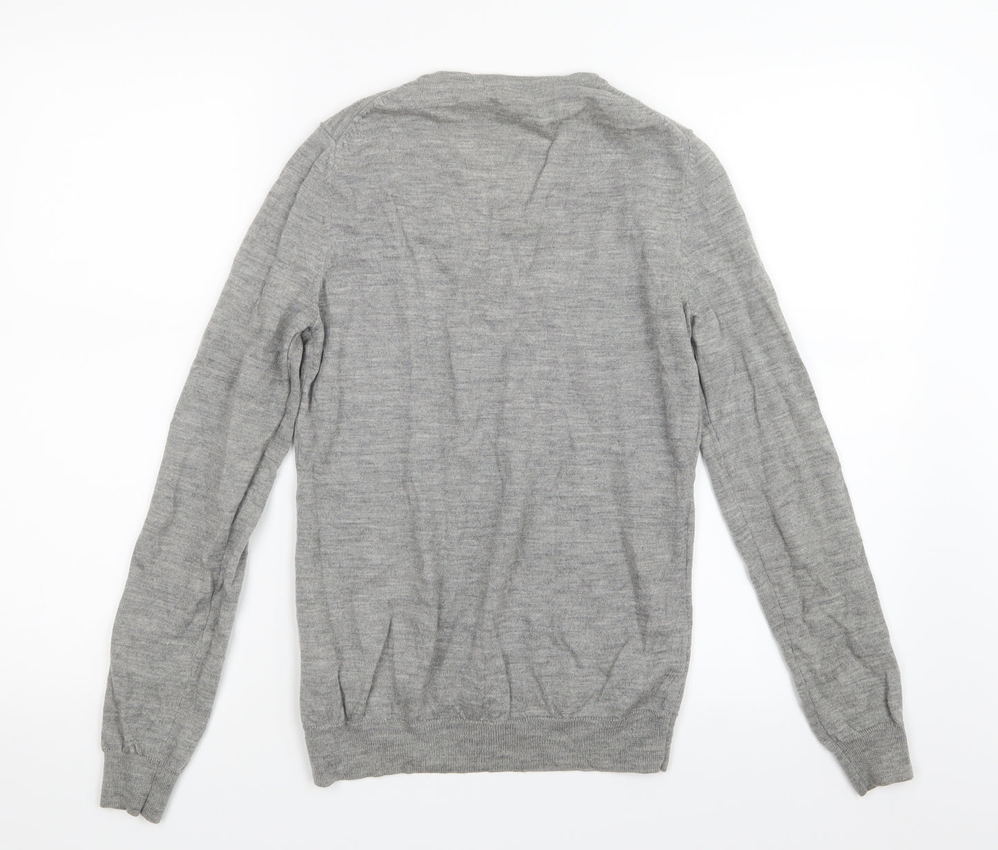 Uniqlo Womens Grey  Knit Pullover Jumper Size M