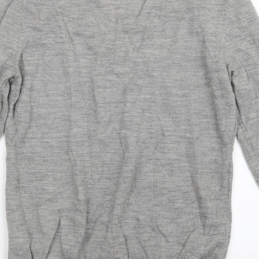 Uniqlo Womens Grey  Knit Pullover Jumper Size M