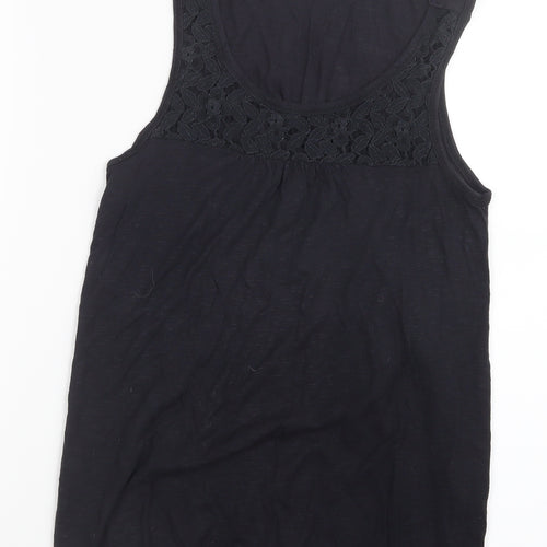 Dorothy Perkins Womens Black   Basic Tank Size 8
