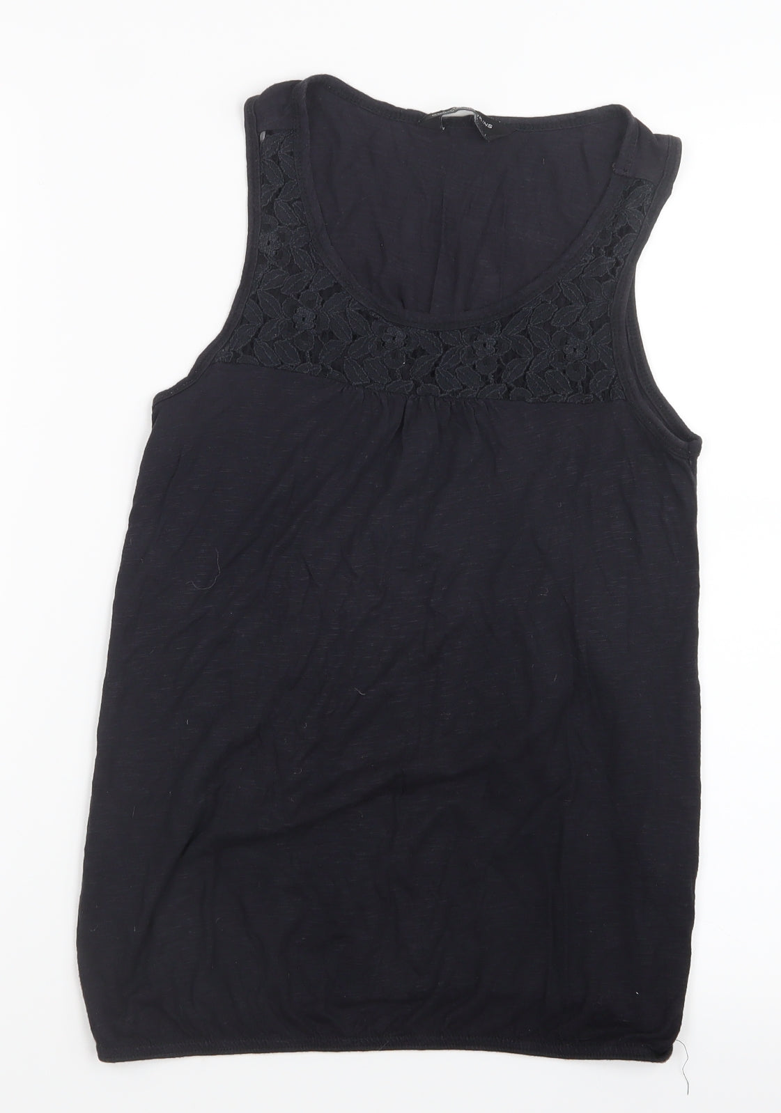 Dorothy Perkins Womens Black   Basic Tank Size 8
