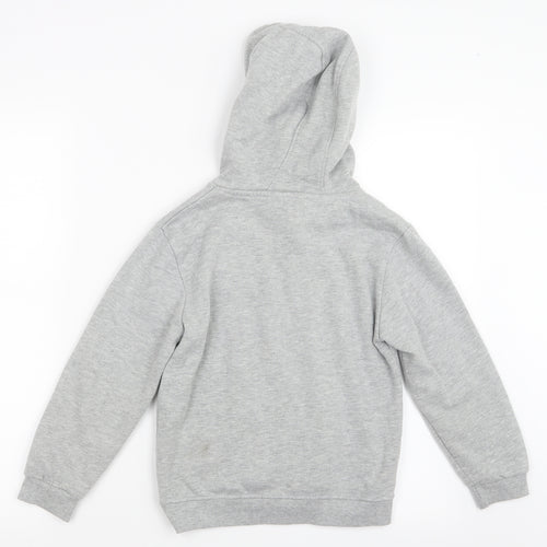 Rebel Boys Grey   Pullover Hoodie Size 7-8 Years