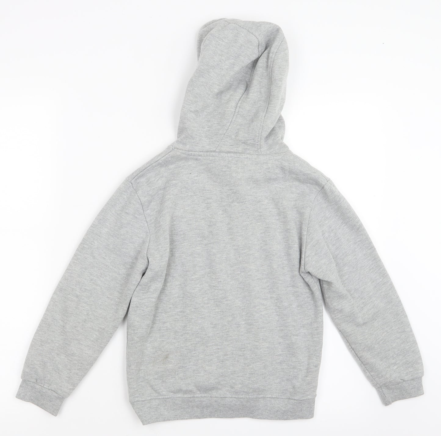 Rebel Boys Grey   Pullover Hoodie Size 7-8 Years
