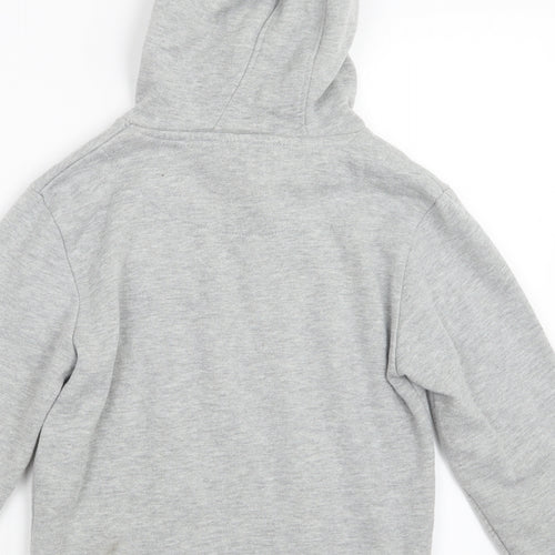 Rebel Boys Grey   Pullover Hoodie Size 7-8 Years