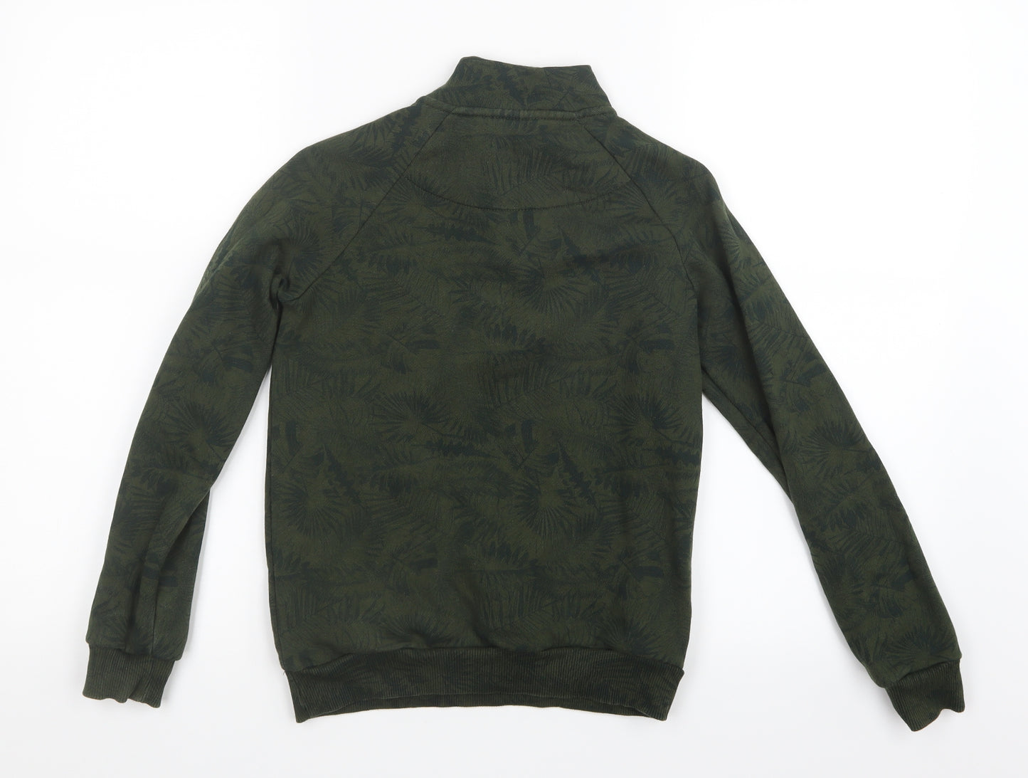 Nutmeg Boys Green Geometric  Pullover Sweatshirt Size 8-9 Years