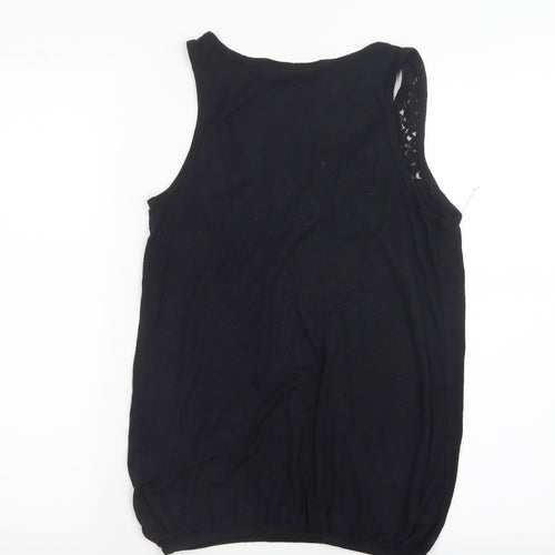 Dorothy Perkins Womens Black   Basic Tank Size 8