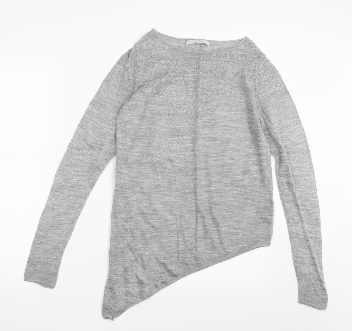 George Womens Grey   Basic T-Shirt Size 8