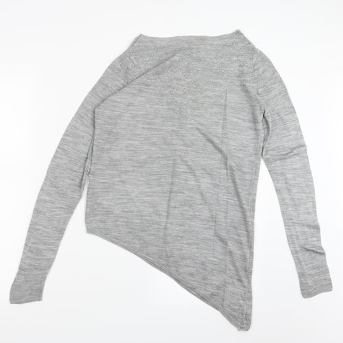 George Womens Grey   Basic T-Shirt Size 8