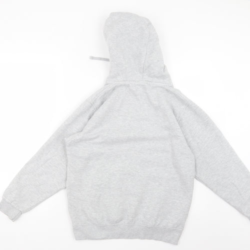 Peacocks Womens Grey   Pullover Hoodie Size S