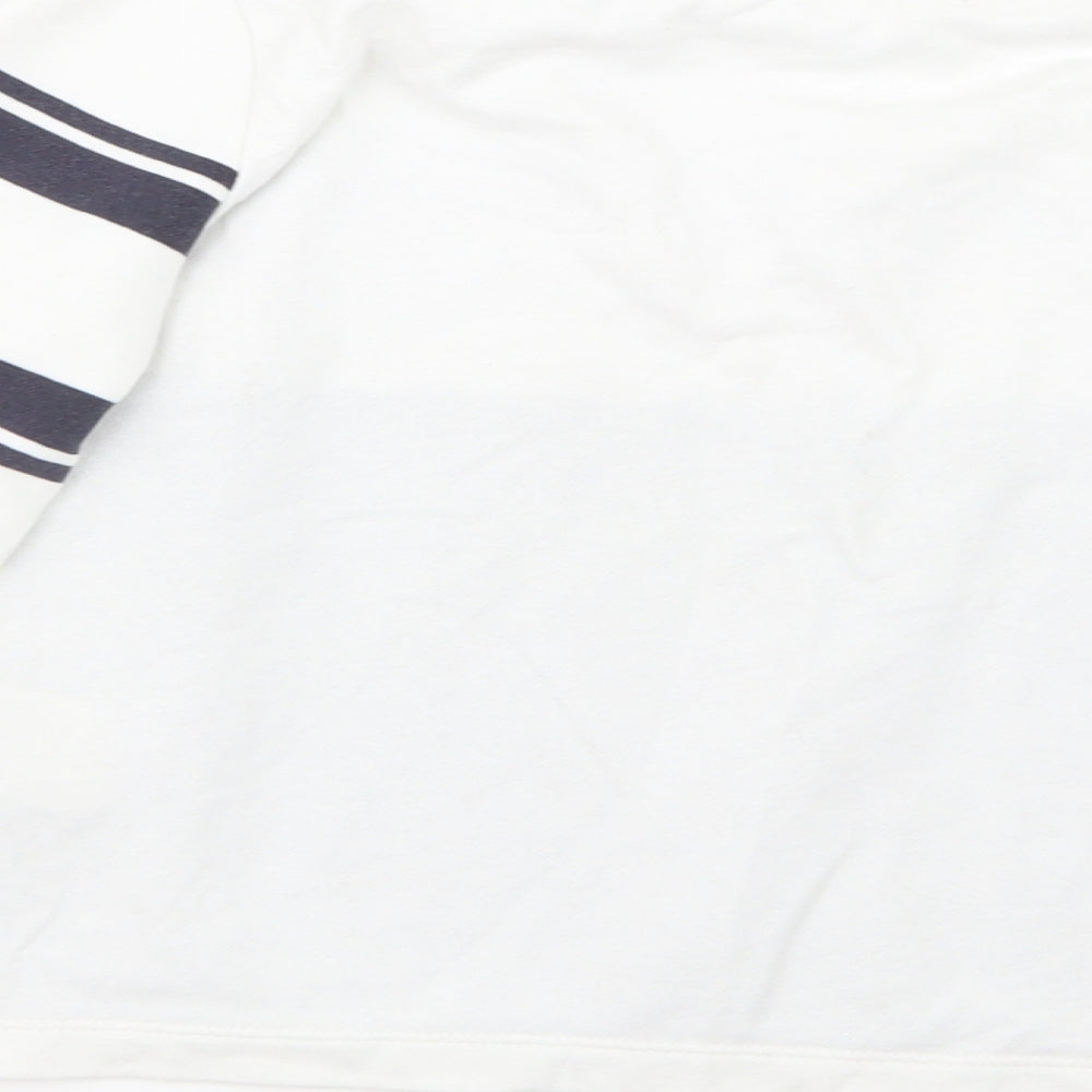 H&M Girls White   Pullover Jumper Size 9-10 Years