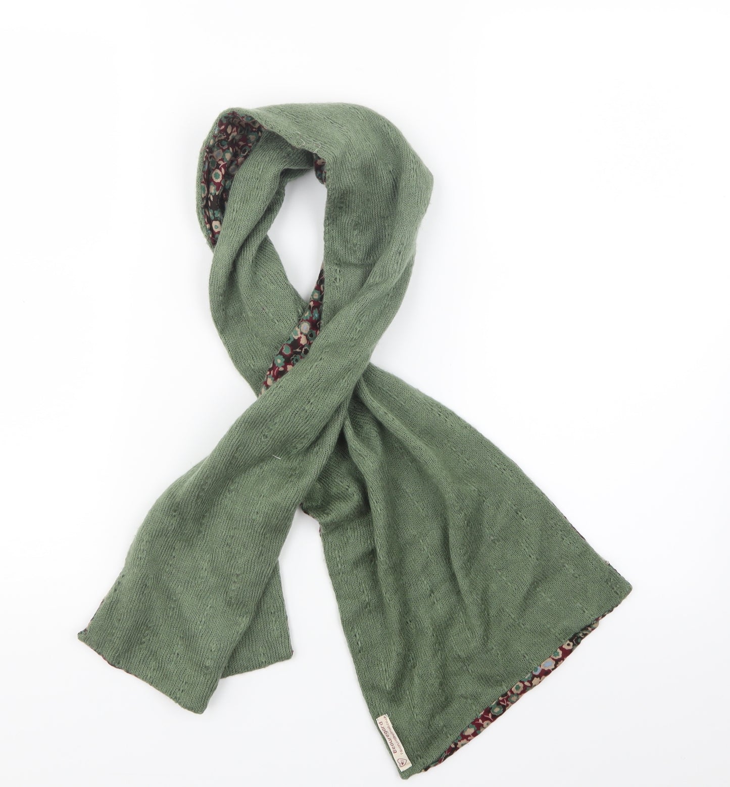 Beauregard Womens Green  Knit  Scarf
