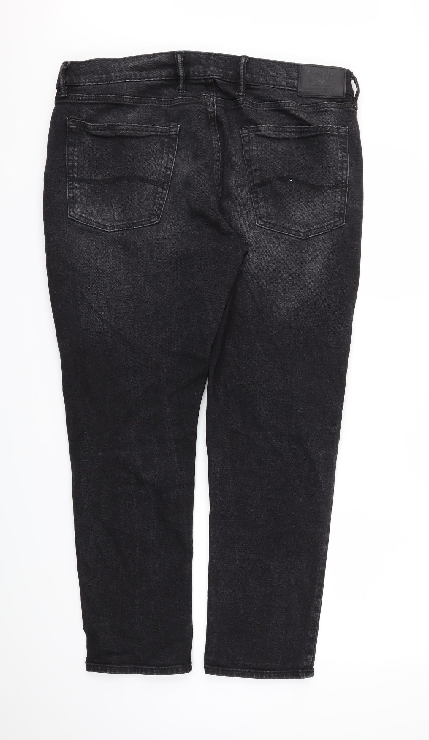 Eighty Four Mens Black   Straight Jeans Size 38 in L29 in