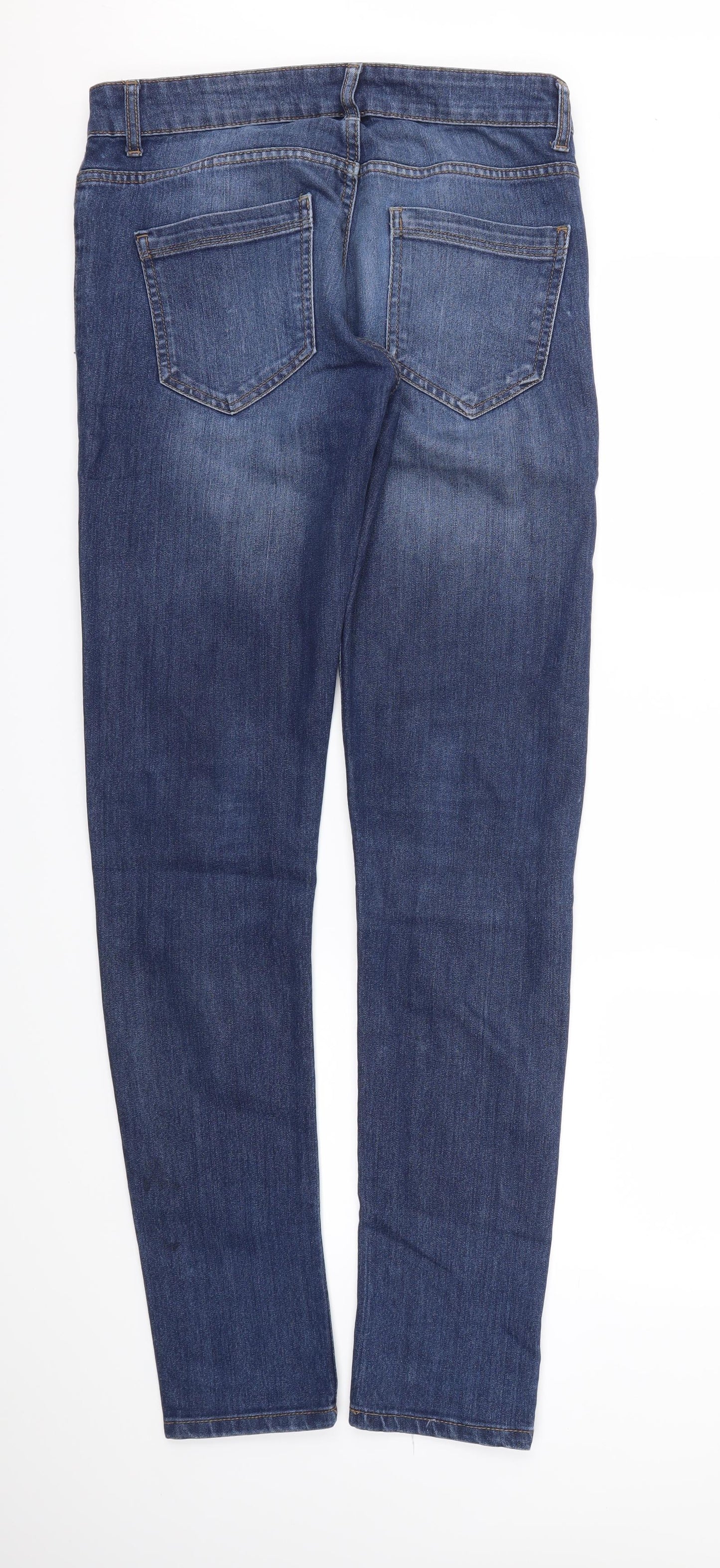 Preworn Womens Blue   Skinny Jeans Size 32 in L33 in