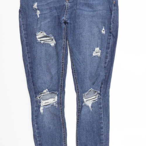 Preworn Womens Blue   Skinny Jeans Size 32 L28 in