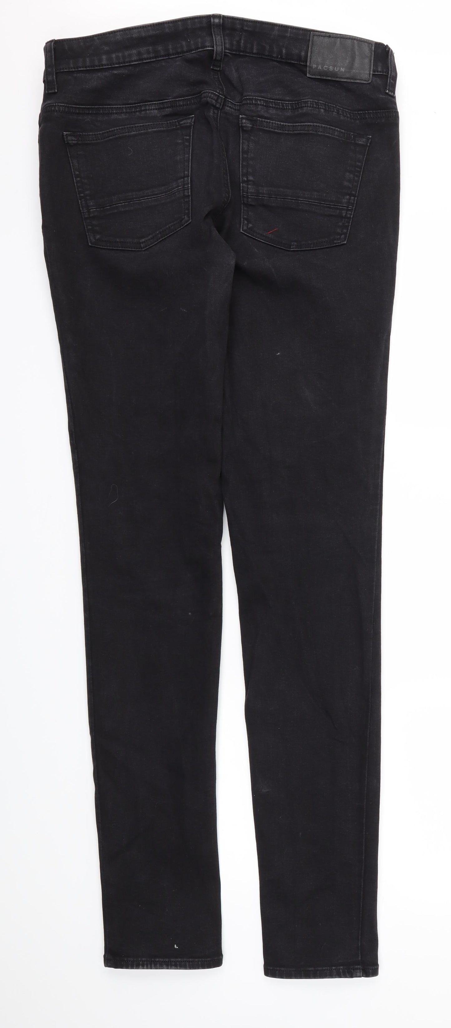 pacsun  Mens Black   Straight Jeans Size 32 L34 in