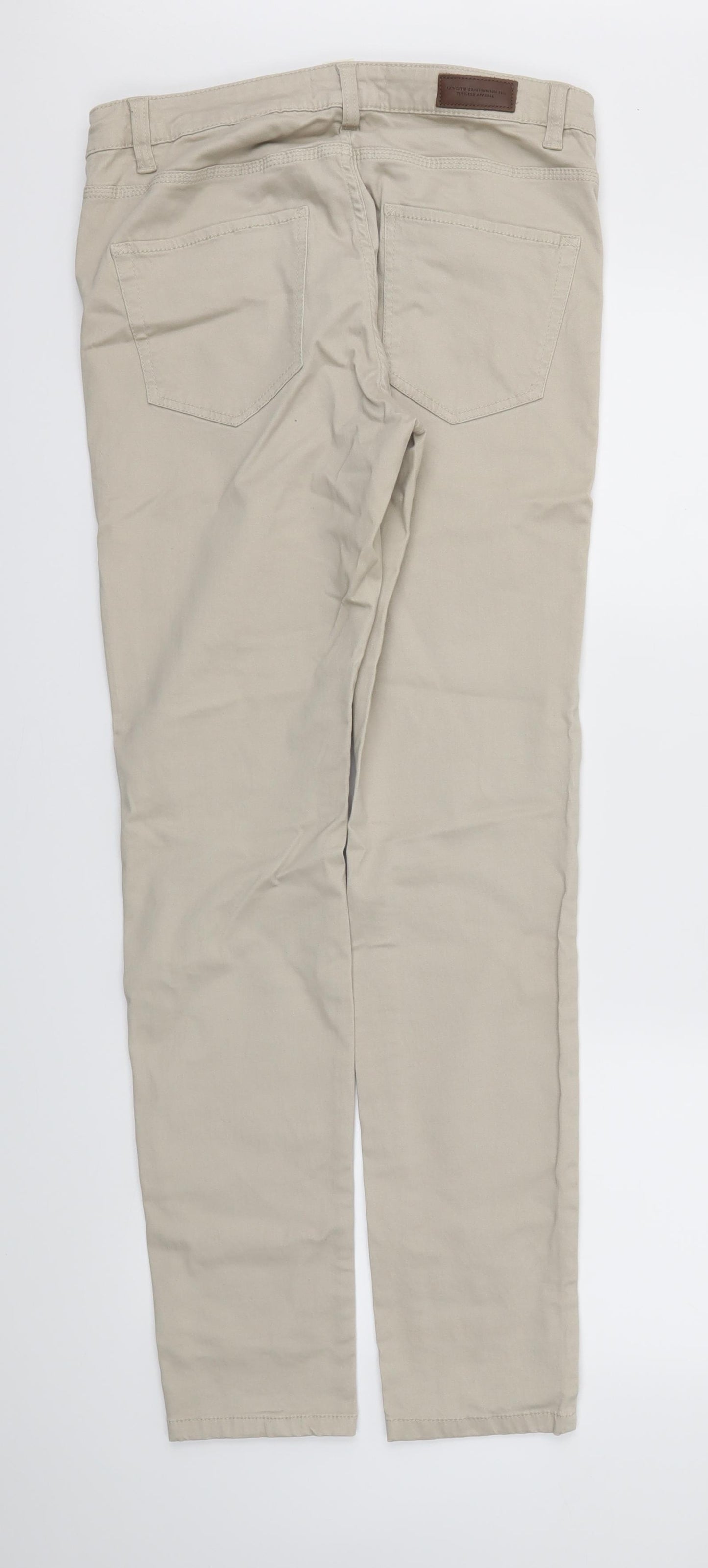 H&M Mens Beige   Trousers  Size 32 L30 in