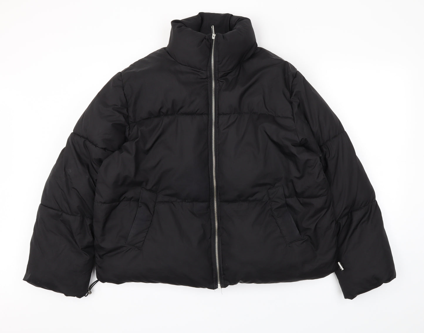 New Look Womens Black   Jacket Coat Size L