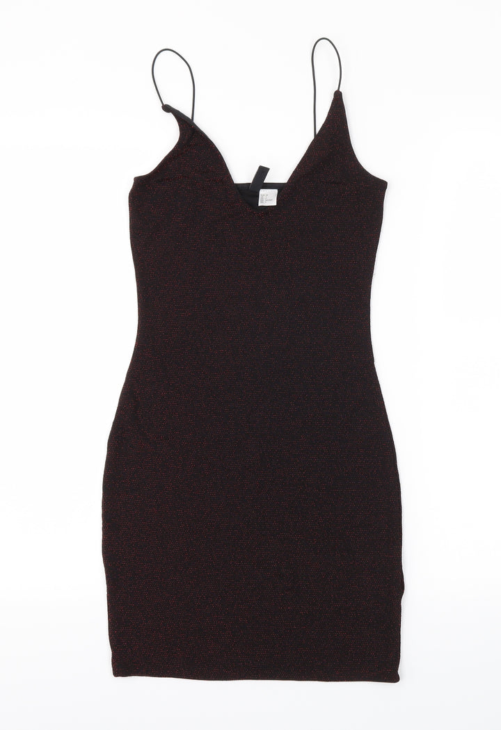 H&M Womens Red   A-Line  Size 6