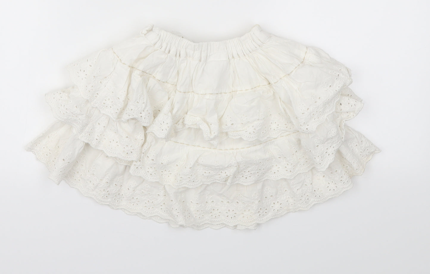 NEXT  Girls White   Flare Skirt Size 2-3 Years