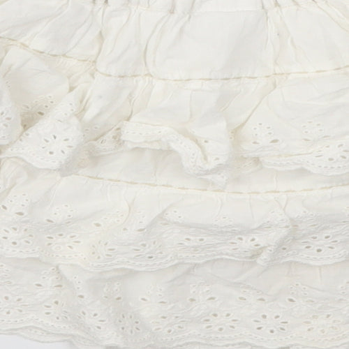 NEXT  Girls White   Flare Skirt Size 2-3 Years