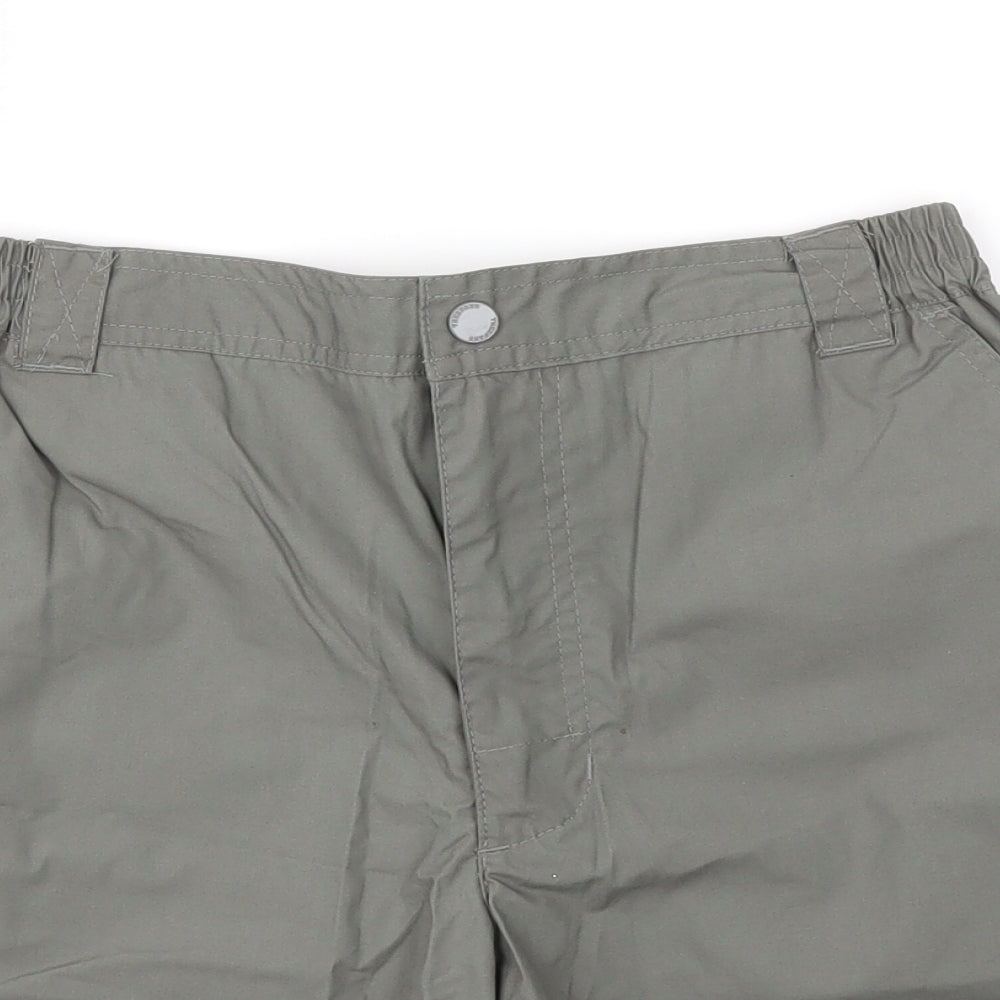 Tresspass Mens Grey   Cargo Shorts Size XS