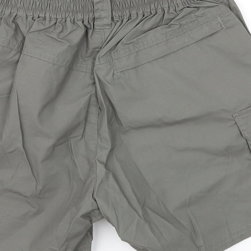 Tresspass Mens Grey   Cargo Shorts Size XS