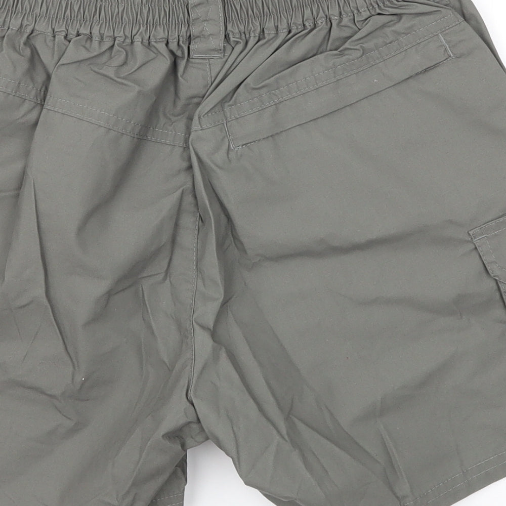 Tresspass Mens Grey   Cargo Shorts Size XS