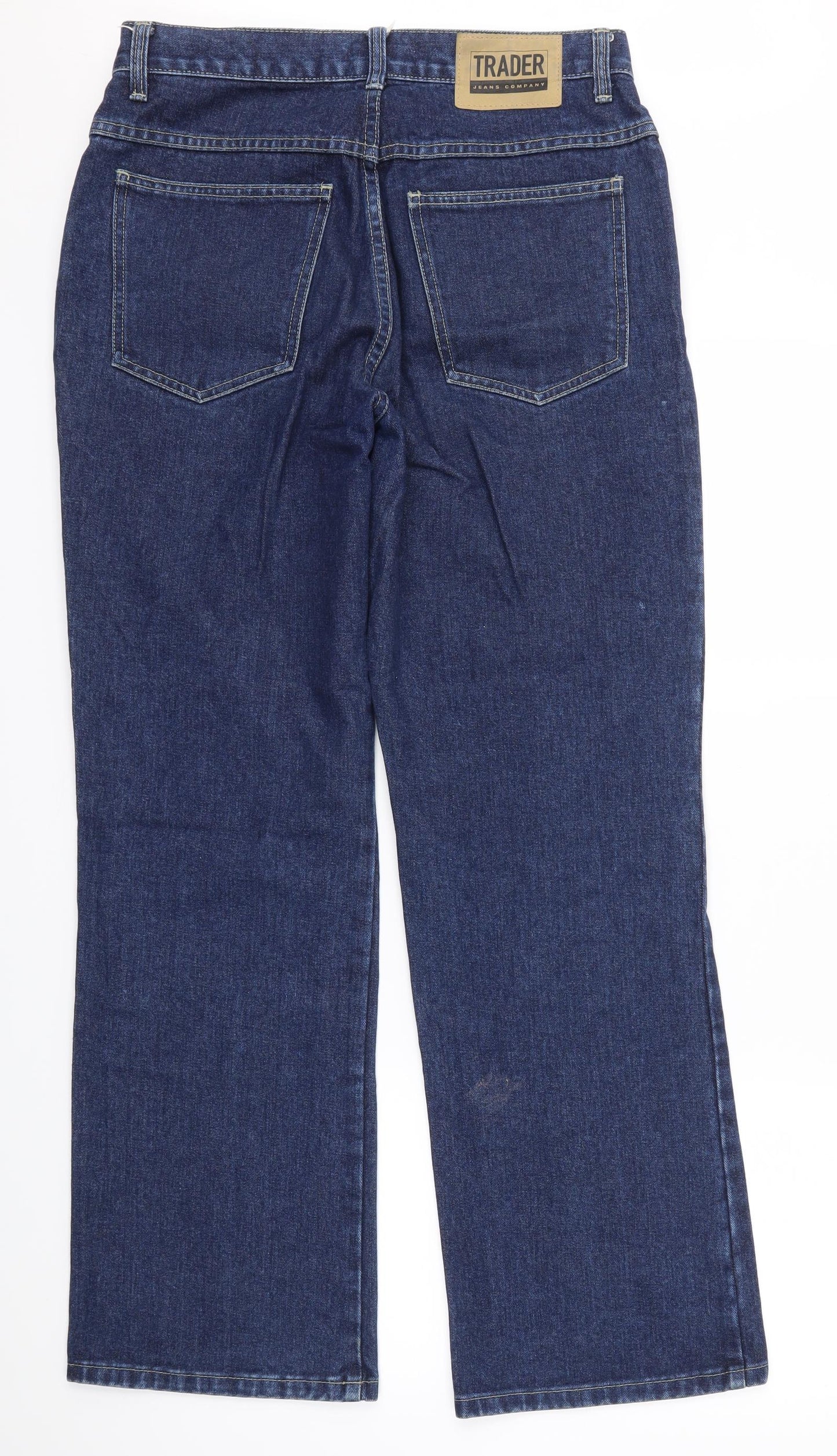 TRADER Mens Blue   Straight Jeans Size 32 in L30 in