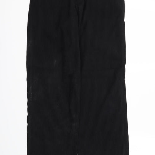 ID Womens Black   Trousers  Size 30 in L30 in