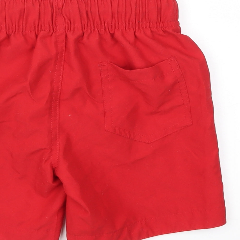 Primark Boys Red   Sweat Shorts Size 5-6 Years