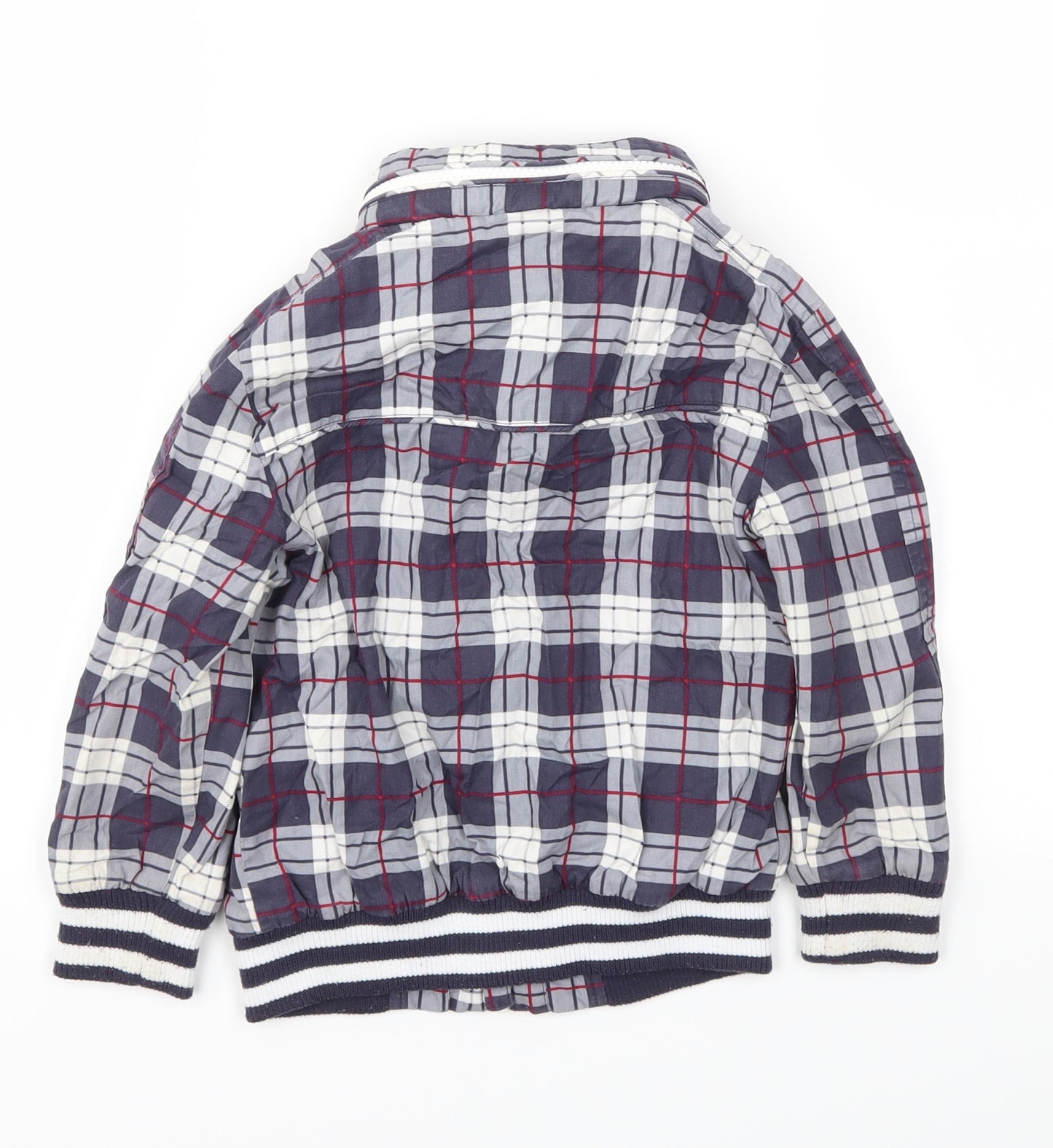 TU Boys Blue Check  Basic Jacket Jacket Size 2-3 Years