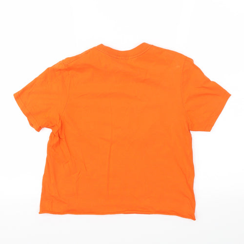River Island Womens Orange   Basic T-Shirt Size 8