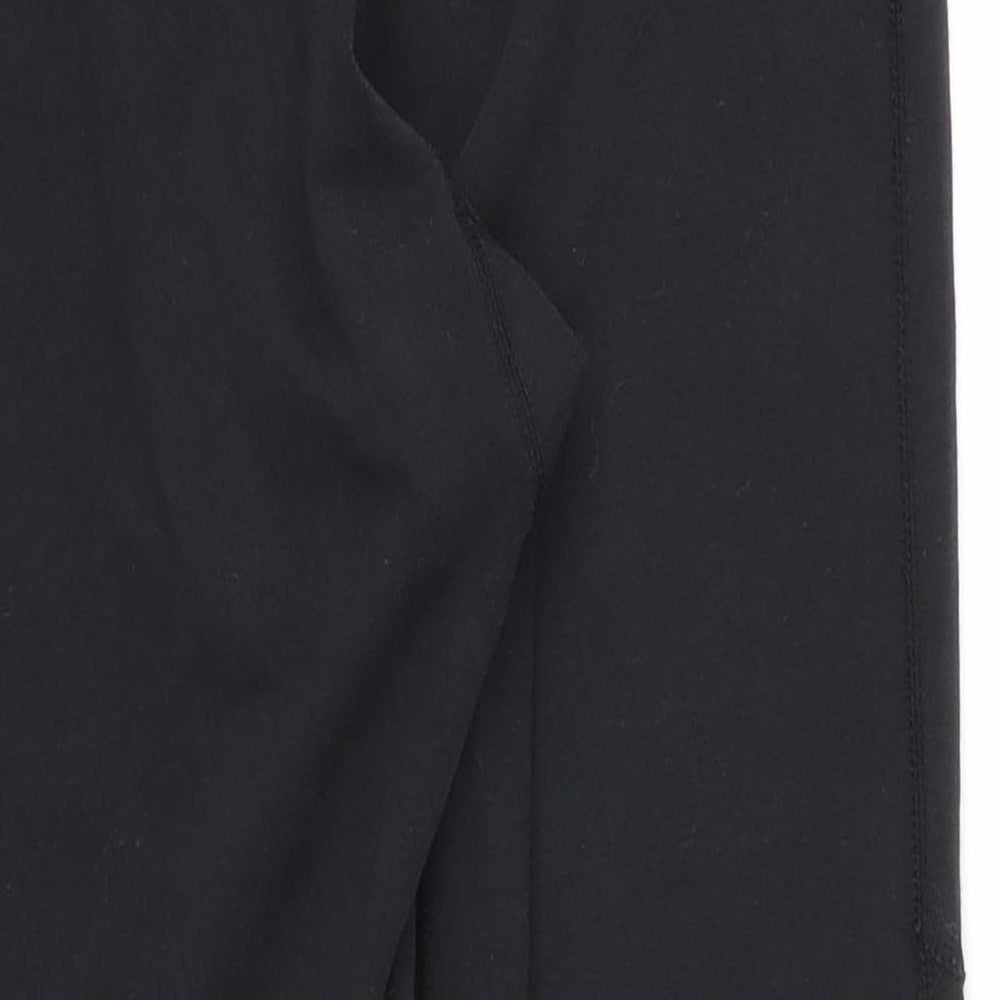 adidas Womens Black   Capri Trousers Size 12 L21 in - Stretch waistband