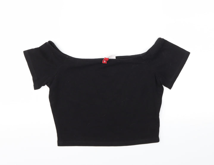 H&M Womens Black   Basic Tank Size S