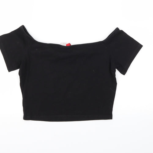 H&M Womens Black   Basic Tank Size S