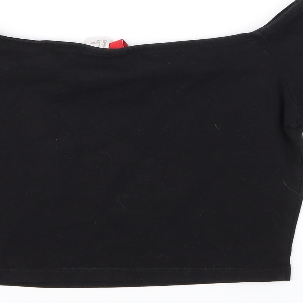 H&M Womens Black   Basic Tank Size S