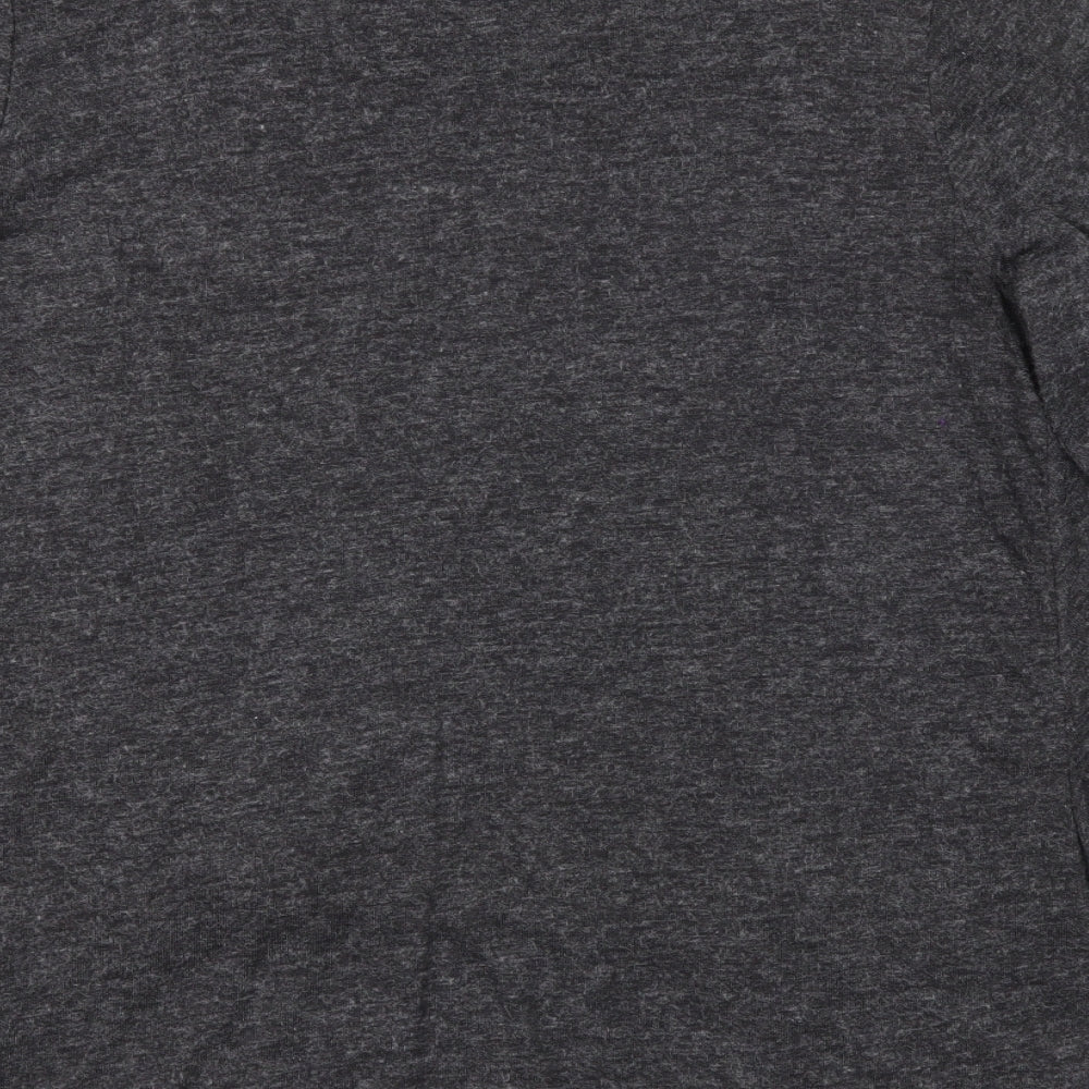 Lily Originals Womens Grey   Basic T-Shirt Size 12