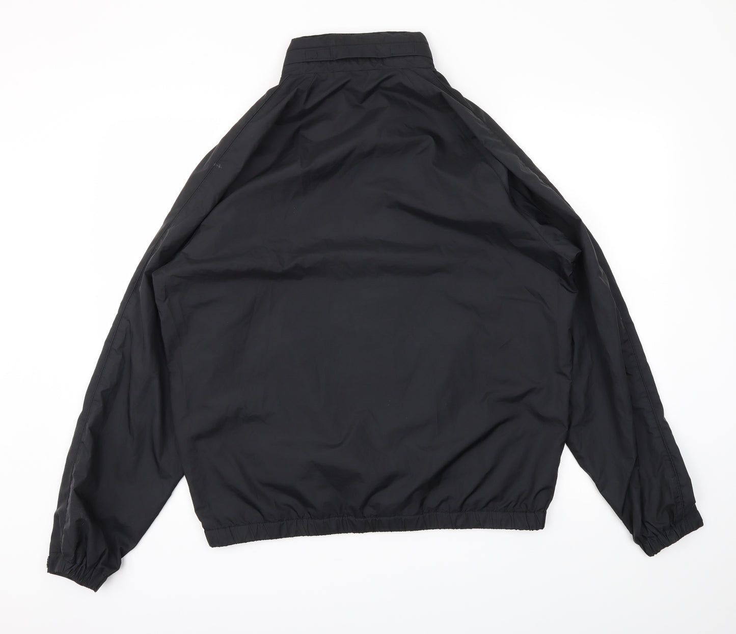 Preworn Mens Black   Rain Coat Coat Size M
