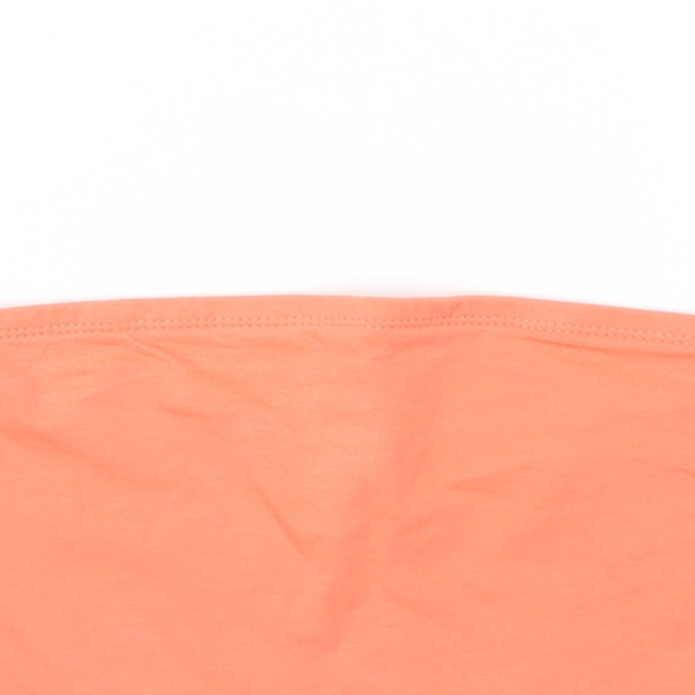 New Look Womens Orange   Basic T-Shirt Size S