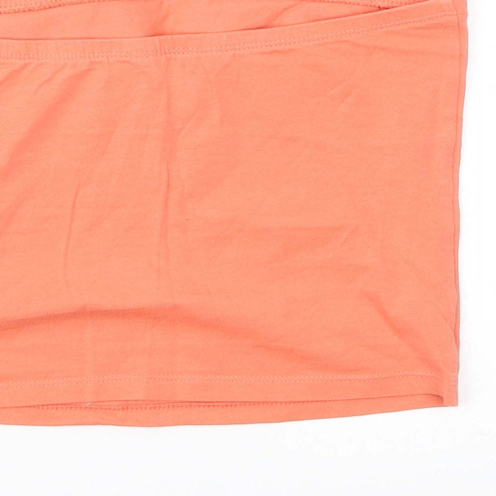 New Look Womens Orange   Basic T-Shirt Size S