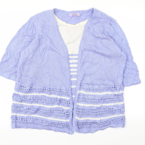 Honor Milburn Womens Blue   Cardigan Jumper Size XL