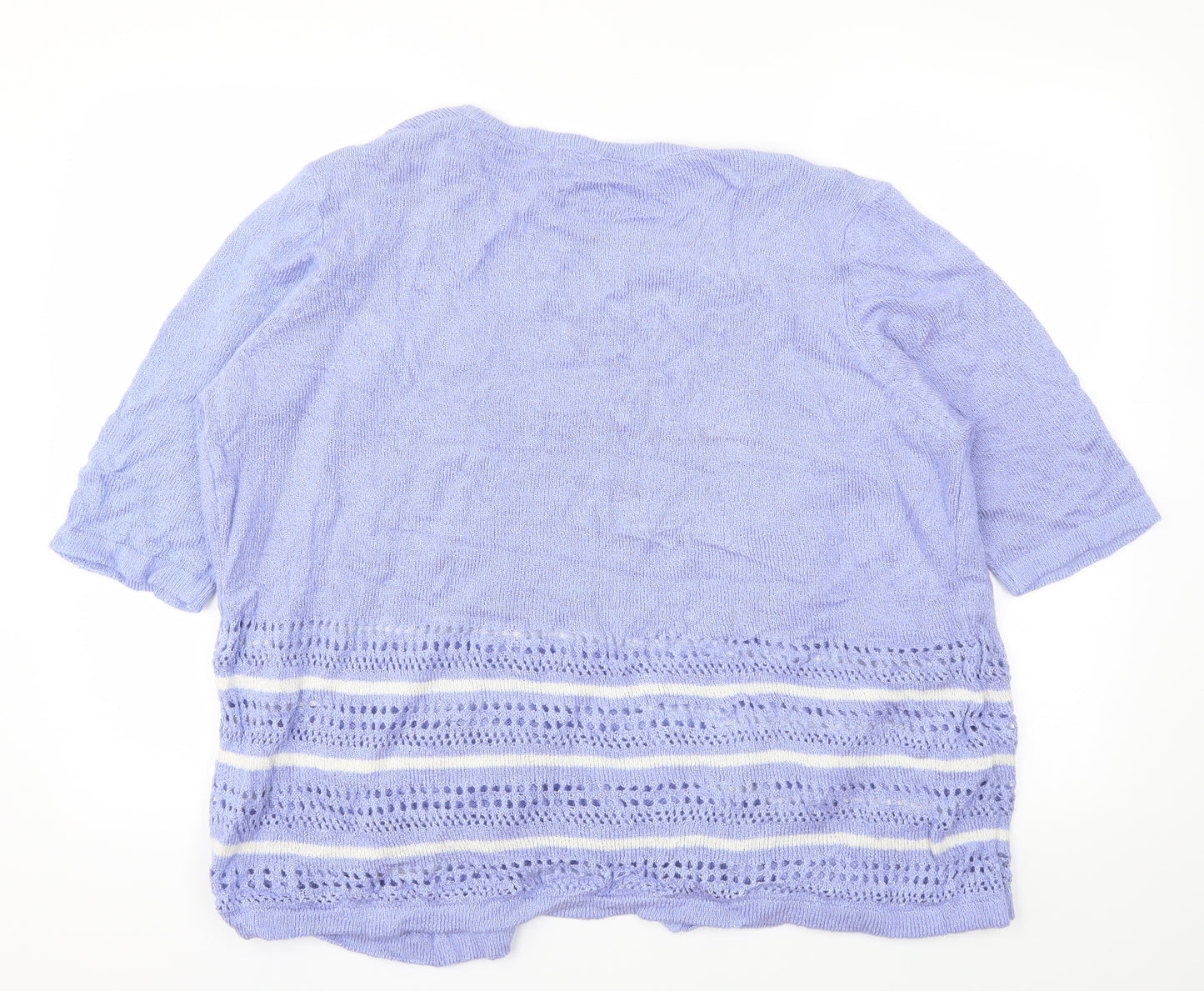 Honor Milburn Womens Blue   Cardigan Jumper Size XL