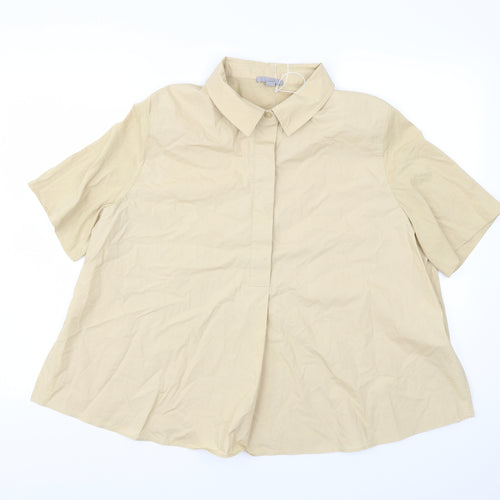 ASOS Womens Beige   Basic T-Shirt Size M