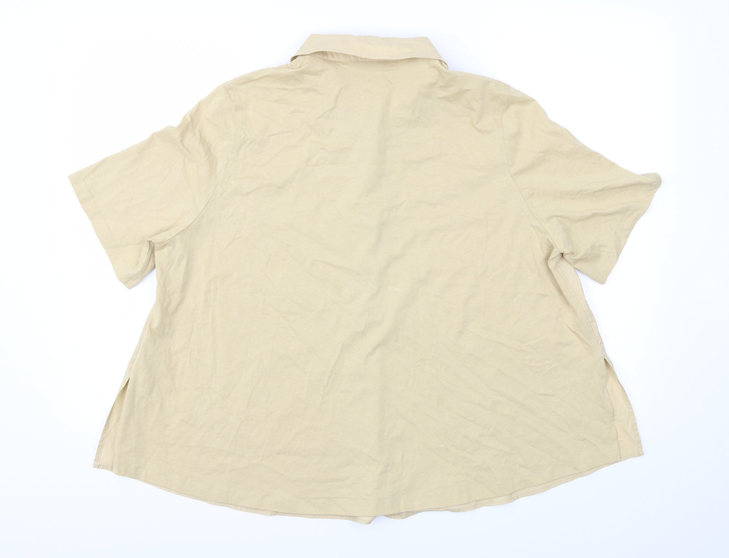 ASOS Womens Beige   Basic T-Shirt Size M