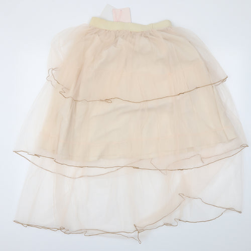 Amy Lynn Womens Pink   Flare Skirt Size 10  - Stretch waistband