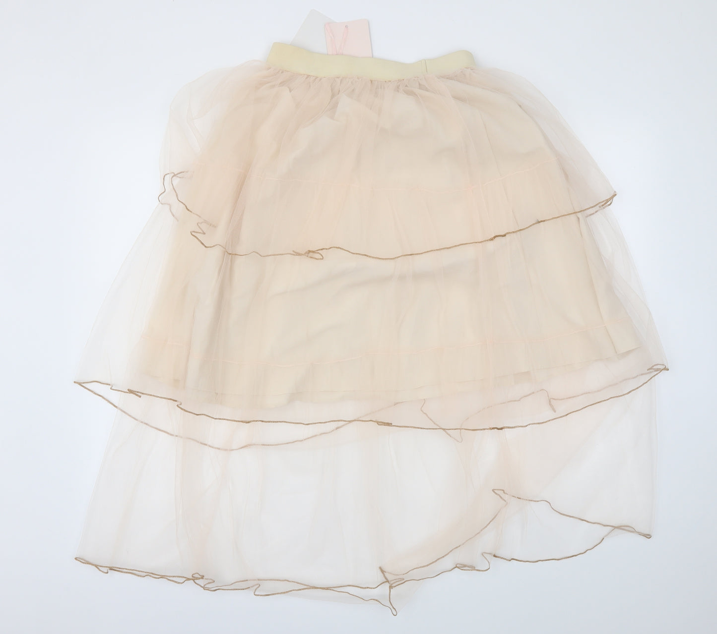 Amy Lynn Womens Pink   Flare Skirt Size 10  - Stretch waistband