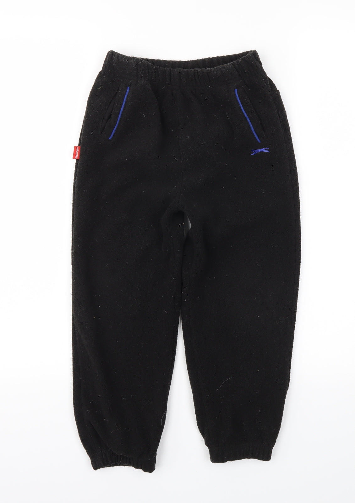 Slazenger Boys Black   Jogger Trousers Size 5-6 Years
