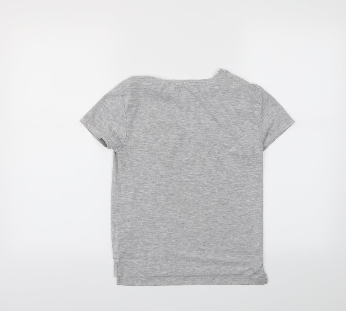 PEP&CO  Girls Grey   Basic T-Shirt Size 9-10 Years