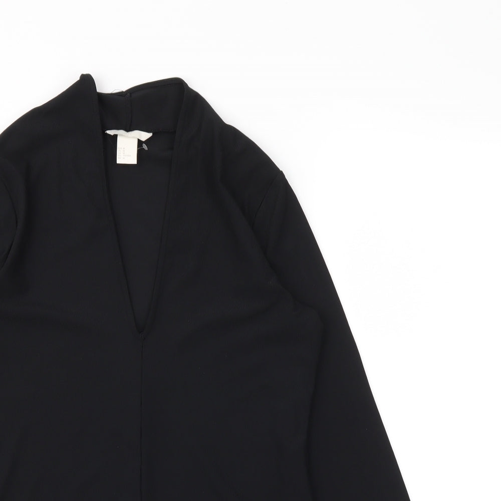 H&M Womens Black   Basic T-Shirt Size M