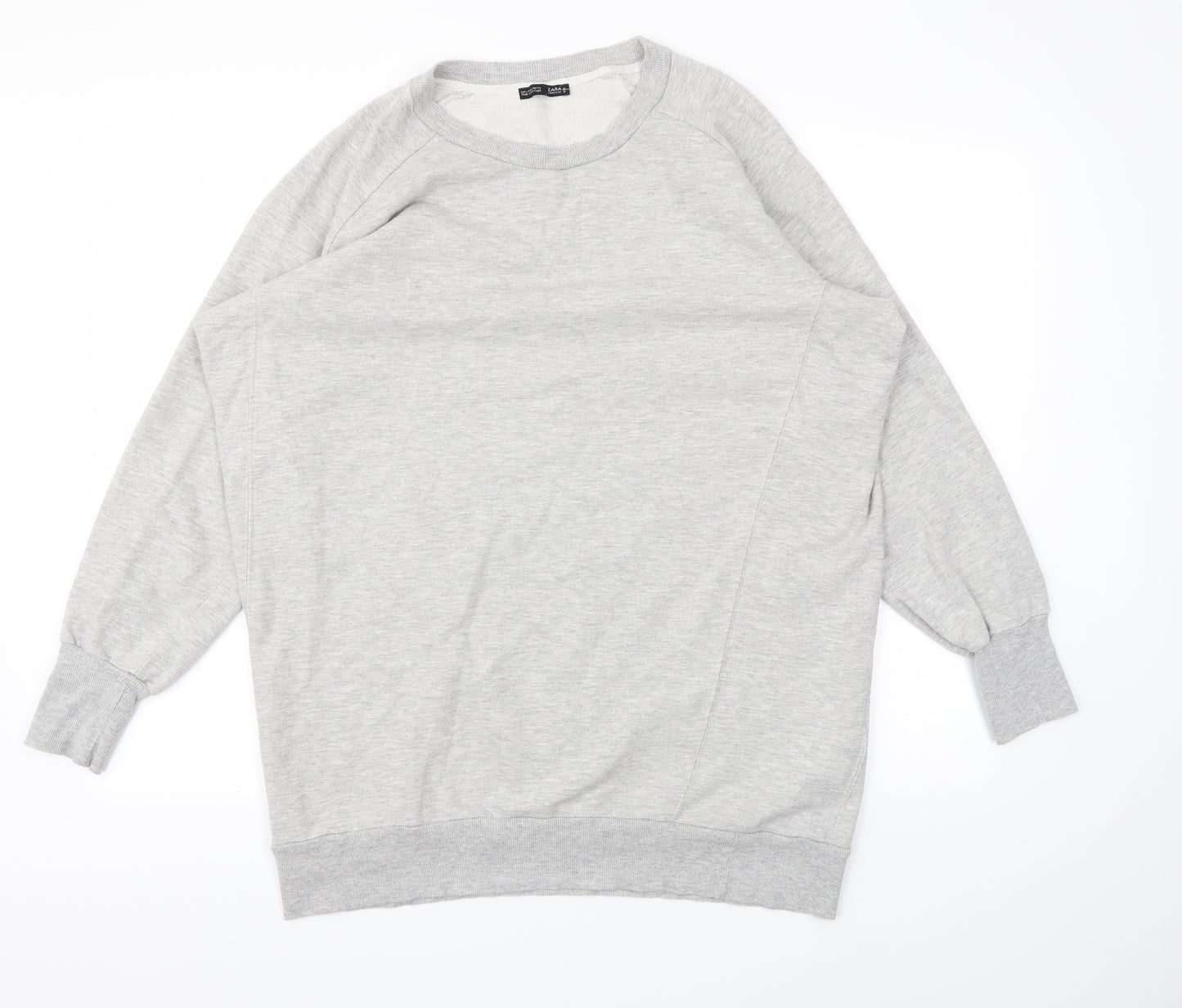Zara Womens Grey   Pullover Jumper Size L